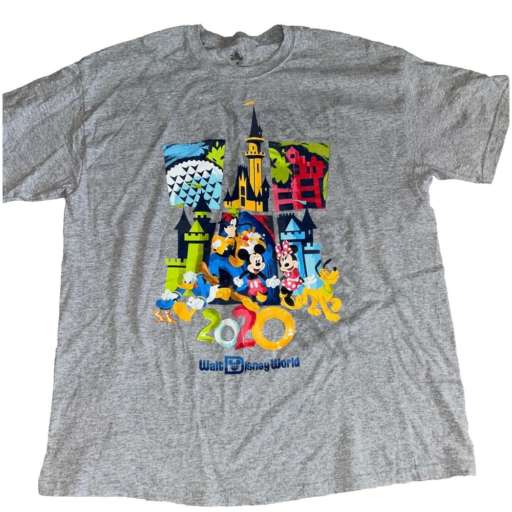 UNISEX XL Walt Disney Parks Disney World 2020 Graphic Tee